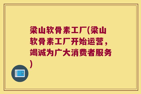 梁山软骨素工厂(梁山软骨素工厂开始运营,竭诚为广大消费者服务)