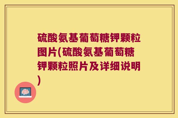硫酸氨基葡萄糖钾颗粒图片(硫酸氨基葡萄糖钾颗粒照片及详细说明)
