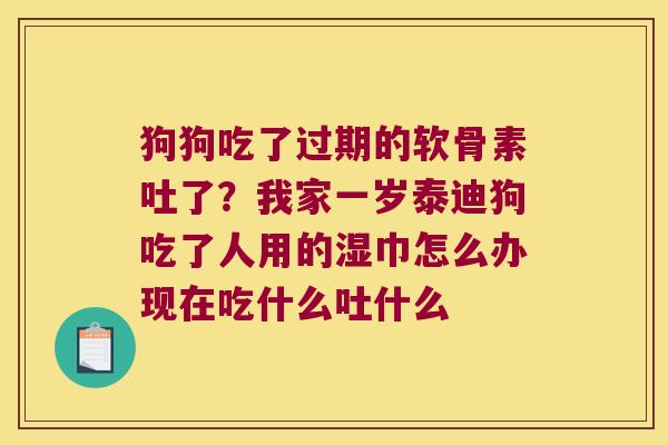 狗狗吃了过期的软骨素吐了?我家一岁泰迪狗吃了人用的湿巾怎么办现在吃什么吐什么 狗狗吃了过期的软骨素吐了?我家一岁泰迪狗吃了人用的湿巾怎么办现在吃什么吐什么