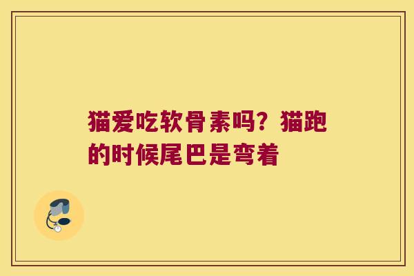 猫爱吃软骨素吗?猫跑的时候尾巴是弯着