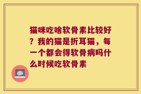 猫咪吃啥软骨素比较好?我的猫是折耳猫,每一个都会得软骨病吗什么时候吃软骨素