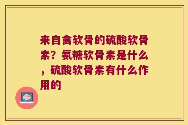 来自禽软骨的硫酸软骨素?氨糖软骨素是什么,硫酸软骨素有什么作用的