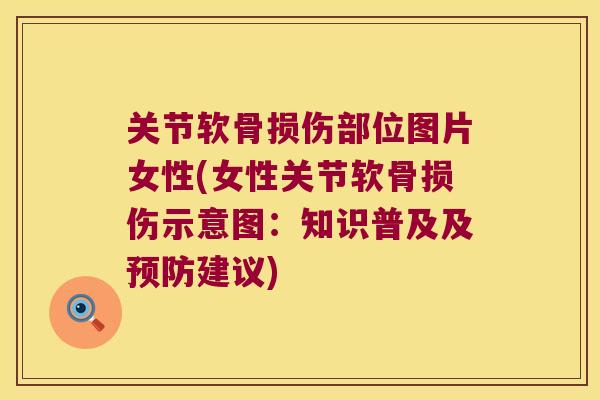 关节软骨损伤部位图片女性(女性关节软骨损伤示意图:知识普及及预防建议)