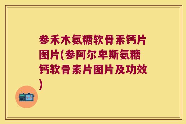 参禾木氨糖软骨素钙片图片(参阿尔卑斯氨糖钙软骨素片图片及功效)