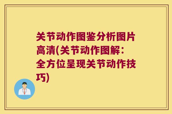 关节动作图鉴分析图片高清(关节动作图解:全方位呈现关节动作技巧)