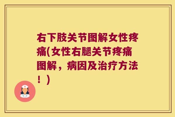右下肢关节图解女性疼痛(女性右腿关节疼痛图解,病因及治疗方法!)