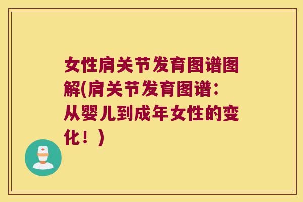 女性肩关节发育图谱图解(肩关节发育图谱:从婴儿到成年女性的变化!)