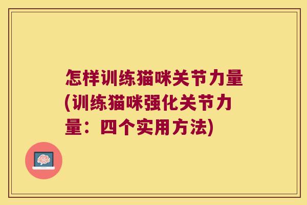 怎样训练猫咪关节力量(训练猫咪强化关节力量:四个实用方法)