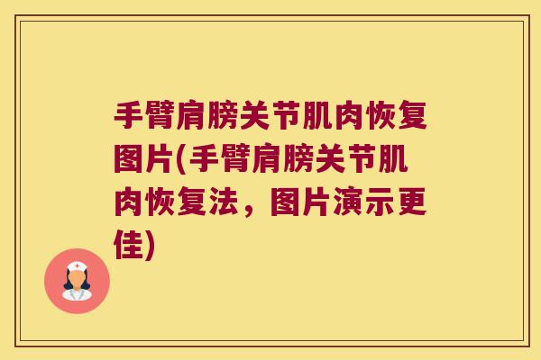 手臂肩膀关节肌肉恢复图片(手臂肩膀关节肌肉恢复法,图片演示更佳)