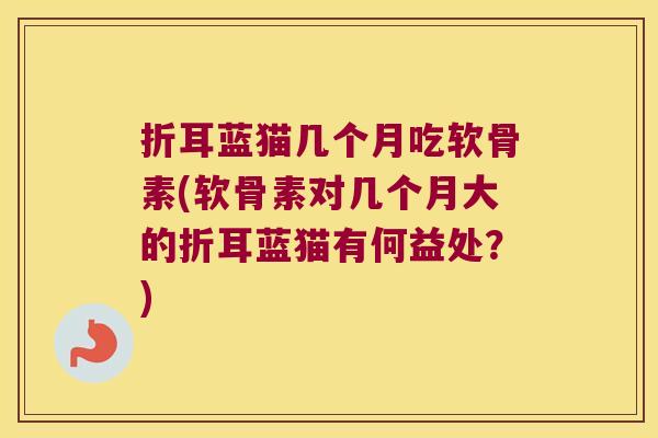 折耳蓝猫几个月吃软骨素(软骨素对几个月大的折耳蓝猫有何益处?)