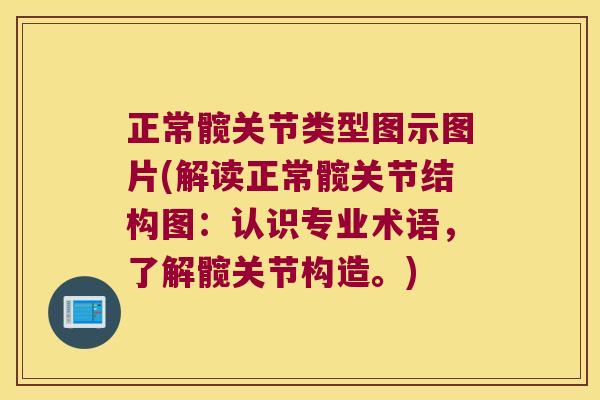 正常髋关节类型图示图片(解读正常髋关节结构图:认识专业术语,了解髋关节构造。)
