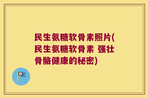 民生氨糖软骨素照片(民生氨糖软骨素 强壮骨骼健康的秘密)