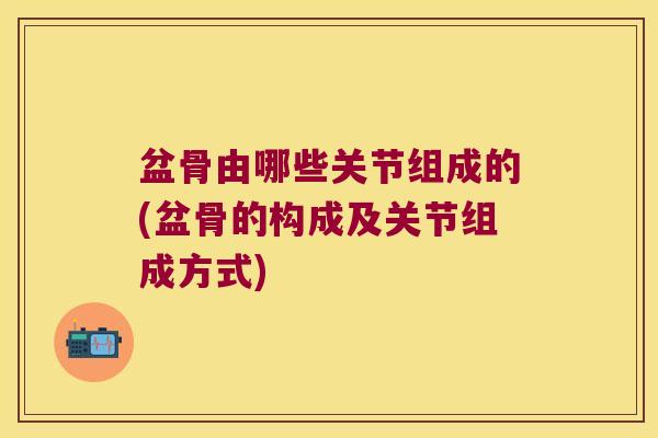 盆骨由哪些关节组成的(盆骨的构成及关节组成方式)